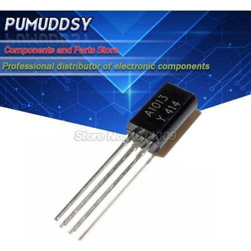 50PCS 2SA1013 TO92 A1013 TO-92 Bipolar Transistors- BJT Transistor PNP 160V 1A