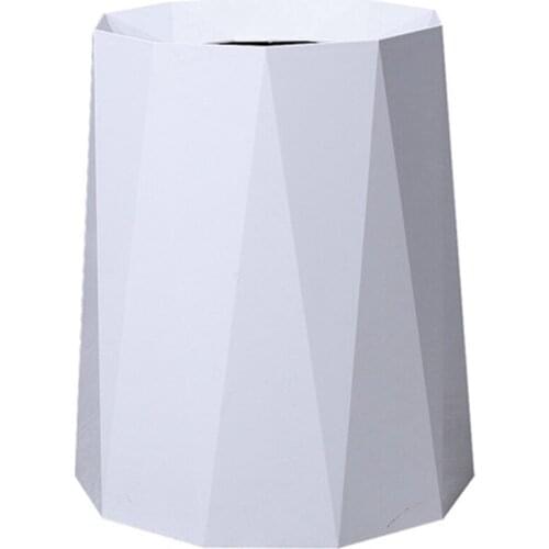 Household Trash Can Simple Trash Can Without Cover Multifunctional Home Office Living Room