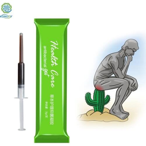 3Pcs Hemorrhoids Gel Anal Pain Relief Cream 100% Natural Herbal Cream Chinese Hemorrhoids Ointment For Internal External Anal