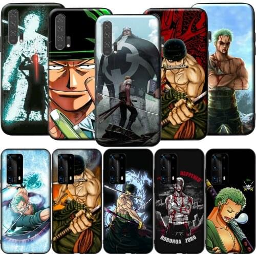 GX165 One Piece Roronoa Zoro for Huawei Y5P Y6P Y7A Y8P Y9A Mate 10 20 30 Pro Lite Nova 2i 3 3i 4 5 5T 7 SE P Smart Z