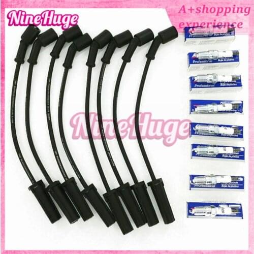 8 Set 9748HH 41-962 Wire Kit Set Cable 9748HH For CADILLAC ESCALADE CHEVROLET AVALANCHE SILVERADO SUBURBAN TAHOE GMC HUMMER