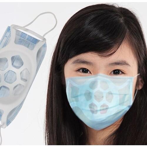 Mask Support Breathing Assist Help Mask Inner Cushion Bracket Reusable Mask Holder Mask Bracket Face Skin Care Makeup Comestic