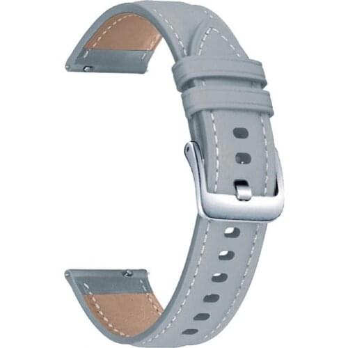 22mm Genuine Leather Replace Watchband Strap for Samsung for Huawei Watch GT2