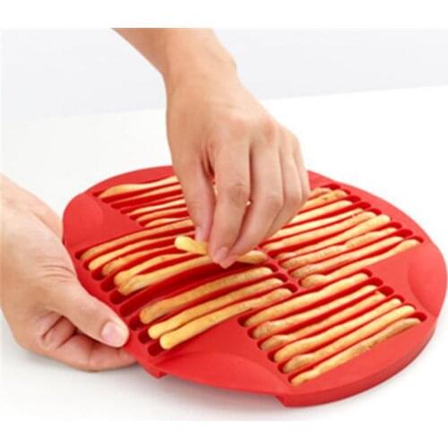 Widely Use Durable Silicone Chocolate Bars Mould Cake Baking Mold Safe Biscuit Stick Mold Heat-resistant for Kitchen