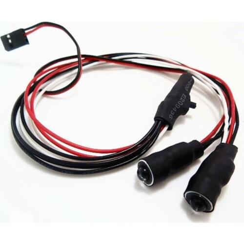 FALCON 2Leds Angel Eyes & Demon Eyes LED Headlight Back Light for 1/10 RC Car