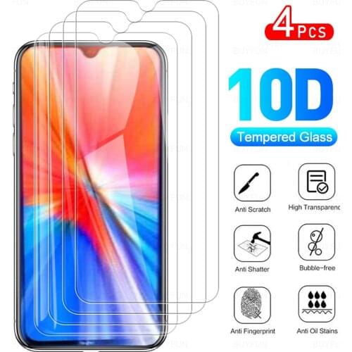 4Pcs Full Cover Protective Glass For Xiaomi Redmi Note 8 2021 Glas Screen Protector Film For Xaomi Readmi Redme Remi Note8 6.3"