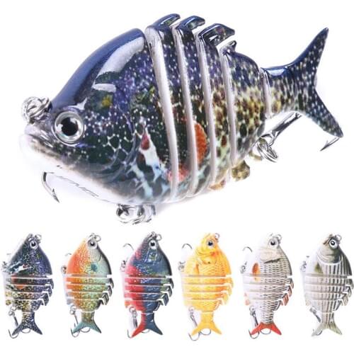 6.35cm/9.3g tilapia Gnarled fish bionic False bait Artificial hard bait fishing gear 35DC26