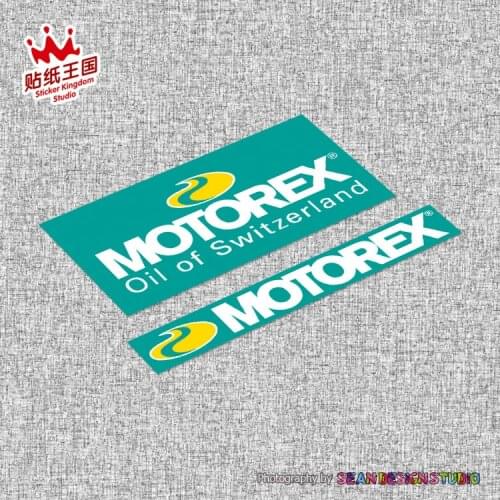 Hot sale KTM MOTOREX helmet motorcycle Sticker Decals Waterproof 20