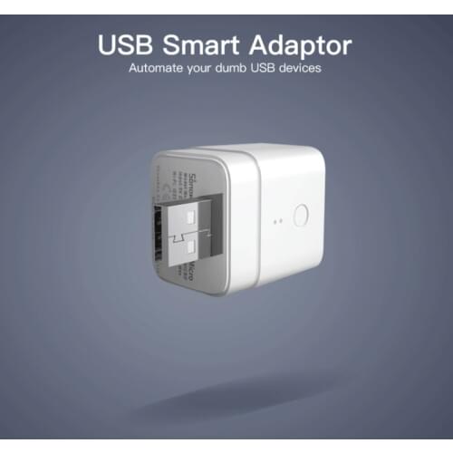 Itead Sonoff Micro 5V USB Smart Wifi Adaptor Switch Wireless USB Adaptor For Smart Home Automation via eWeLink Alexa Google Home
