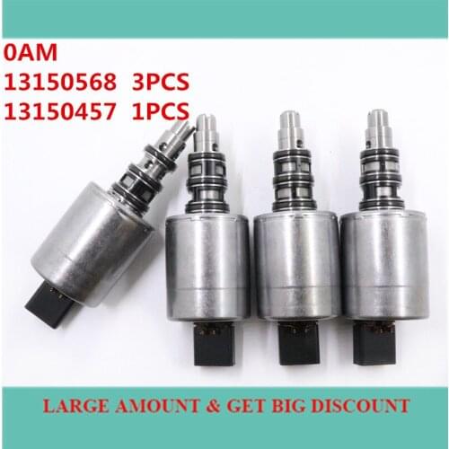 4PC SET OEM USED TESTED 13150568 13150457 Original Vapor Canister Purge Valve Solenoid KIT For 0AM OAM DSG DQ200 DQ2OO