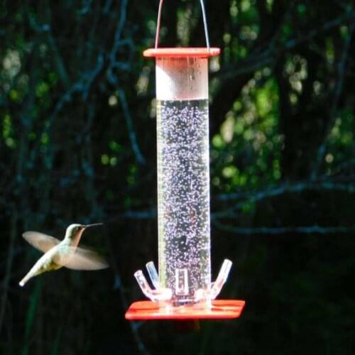 Hummingbird Feeder Outside 5 Feeding Ports Patio Garden Outdoors Ornaments