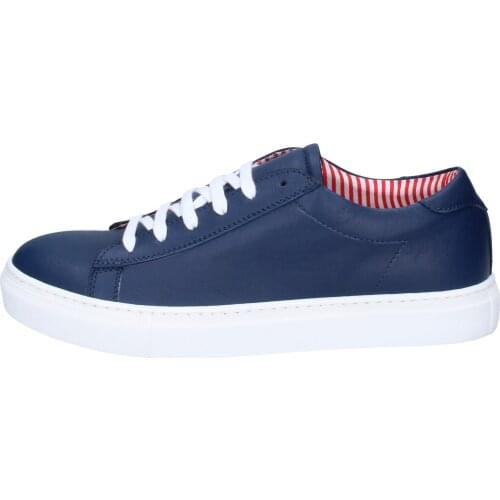MELLA Sneakers mens leather Blue