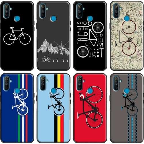 Mountain Bikes Cycling Soft For OPPO Realme 7 Pro 6 X7 X50 C11 C3 GT Case For OnePlus Nord 8T 7T 8 Pro Phone Cover