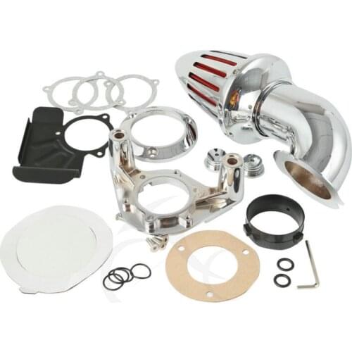 TCMT Motorcycle Air Cleaner Kits Intake Filter For Harley Touring Electra Road Glide FLTR FLHT 2008-2012