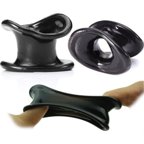 Transparent Glans Cover Sleeve Enlargement Cock Ring Dick Delay Ejaculation Erection Condom Erotic Adult Sex Toys For Men Dick