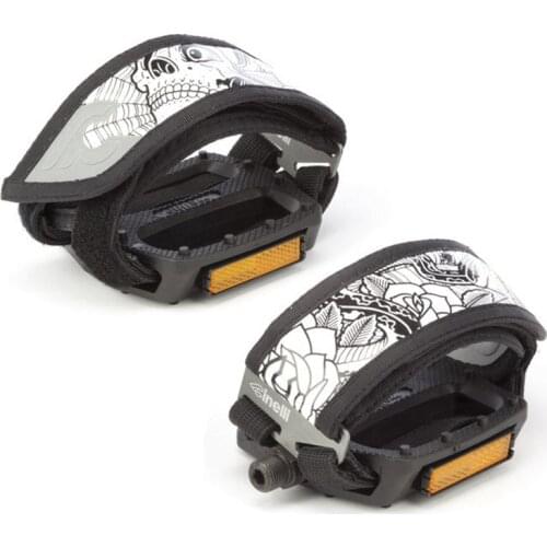 Fixed Gear Bicycle Pedal Belt Dog Mouth Pedals Cover Foot Rope Velcro Strap Track Bike Fixie Single Speed Cycling Accessories