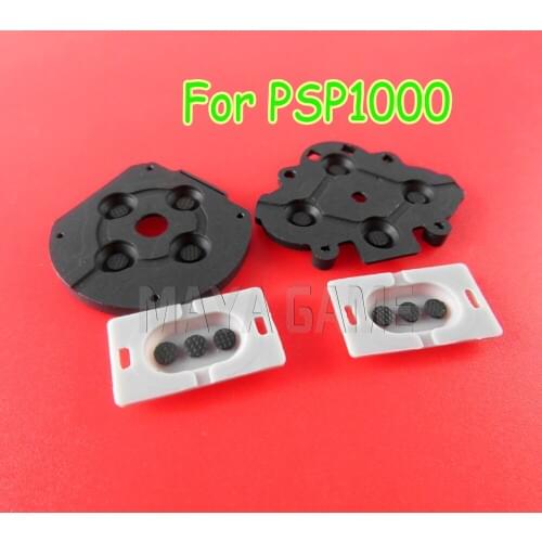 Silicone Rubber Conductive Contact Button D-Pad Pads Repair For PSP1000 PSP 1000 Controller 100sets/lot
