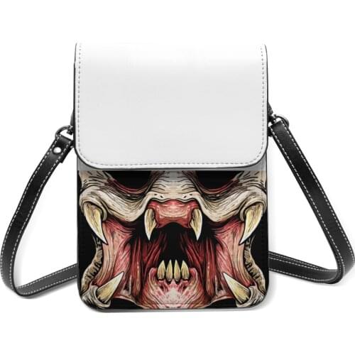 Predator Shoulder Bag Woman Gift Mobile Phone Bag Vintage Leather Travel Bags