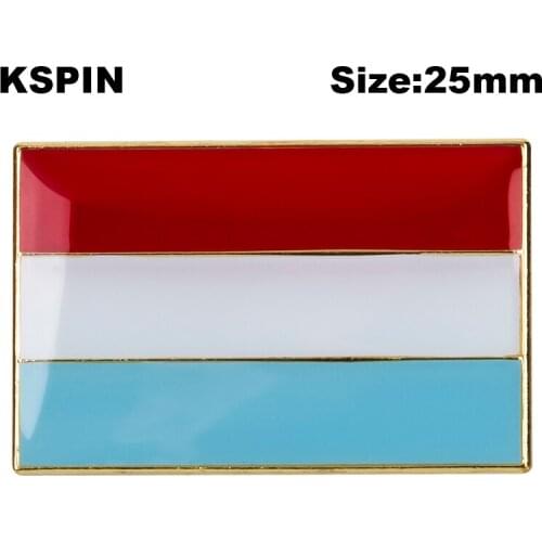 Luxembourg Badge Symbol Pin Metal Badges Decorative Brooch Pins for Clothes Brooch Jewelry XY0592-11