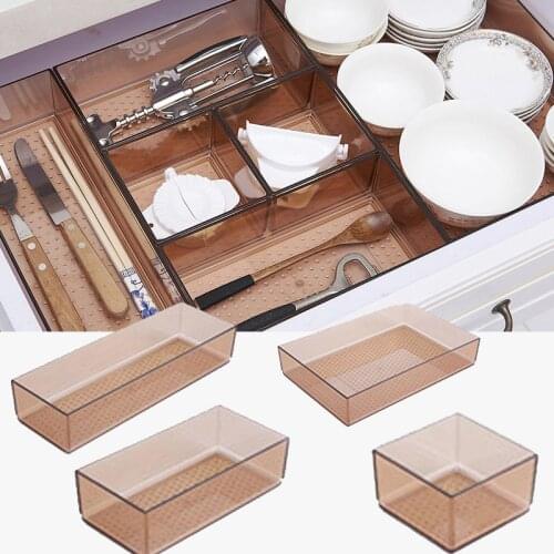 1*Kitchen Restaurant Plastic Cutlery Utensils Holder Fork Spoon Tray Storage Box Drawer Organizer Sundry Storage Basket