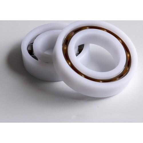 20pcs POM Plastic bearings with Glass balls 6808 40*52*7 mm nylon bearing 40mmx52mmx7mm