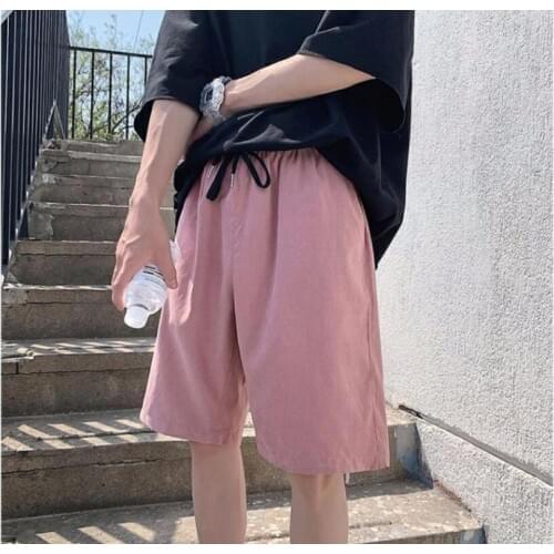 2020 New Summer Fashion Hot Mens Casual Short Solid Cotton Fitness Wear Shorts