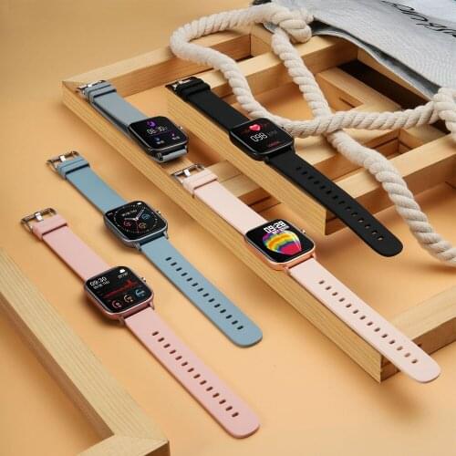 2020 Smart Watch Men Women 1.4inch Full Touch Screen Fitness Tracker Heart Rate Monitor IP67 Waterproof Clock GTS Sports Band