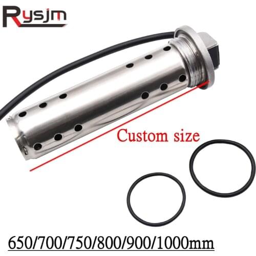 650/700/750/800mm Stainless Steel Marine Boat Sewage Level Sensor Sewage Sender Fit Sewage Level Gauge Water Tank Gauge Meter