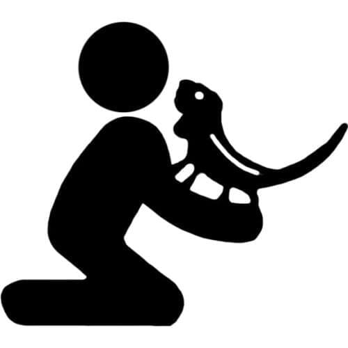 Fashionable Iguana Reptile Auto Motorcycle Decorative Car Sticker Pvc Personality Sunscreen Waterproof Exquisite Decal 13cm*11cm