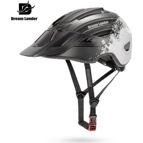 Dream Lander Best Sell Adult Bike Helmet Unisex MTB OFF Road Casco Ciclismo Bicicleta Helmet With Led Taillight And Visor