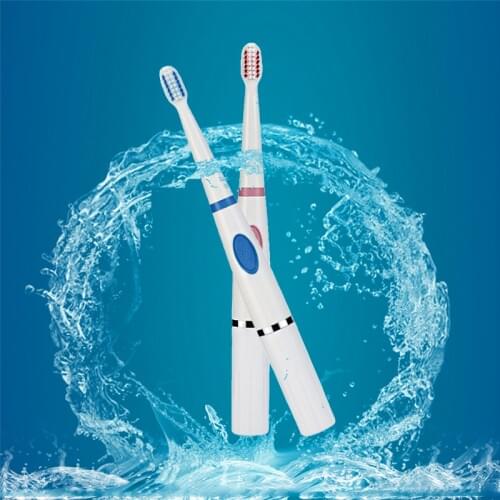 Electric Toothbrush Sound Wave Vibration Tooth Brush No Charge Required Dry Cell Adult Household Soft Hair Using AAA Battery