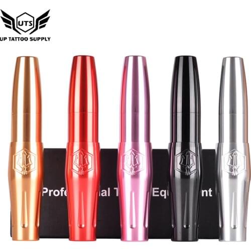 Newest Tattoo Machine Swiss Motor Rotary Pen RCA Interface Profession Permanent Makeup Eyeliner Black Pen Tatoo Supplies