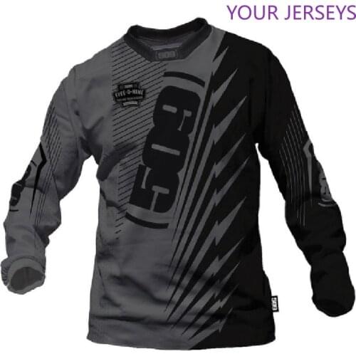 2022 New Mens Racing Jersey Long-sleeved Bicycle Mountain Bike DH Downhill Shirt Breathable And Quick-drying Cloth FXR FXR DH