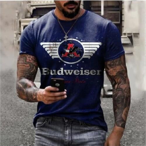 Summer Letters Print Men Oversized T-shirt O-neck Streetwear Loose Clothes for Teens Vintage Pattern Male Short Sleeve Tees