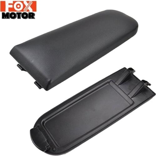 Armrest Latch Cover For Seat Ibiza 6J Center Console Arm Rest Storage Box Lid Cover Car Pad