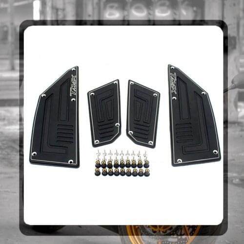 For YAMAHA TMAX 530 TMAX530 XP530 2012-2015 2014 Motorcycle Accessories Footboard Steps Footrest Footpegs Foot Board Plate Pegs