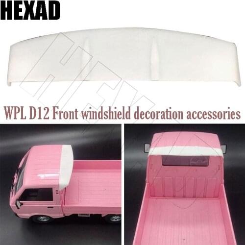 RBR/C WPL D12 Remote Control Truck Head Wind Deflector Decoration Accessories Diy Upgrade Modification Model R524