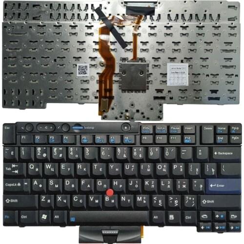 Laptop Russian Keyboard For Lenovo ThinkPad T400S T410S T410 T410I T510 W510 T420 T420S W520 W510 X220T X220s X220i RU Layout