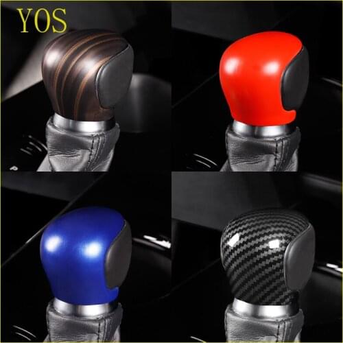 Gear Shift Knob Trim Cover For Toyota CHR 2018 Interior Car Gear Shift Head Decoration Sticker For Toyota C-HR 2017 2018 2019