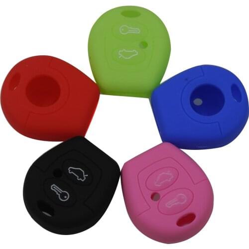 Bilchave Remote Key Silicone Cover For VW Sharan For Seat Ibiza Leon Toledo Mii Altea Cordoba Arosa Alhambra Exeo FR Supercopa