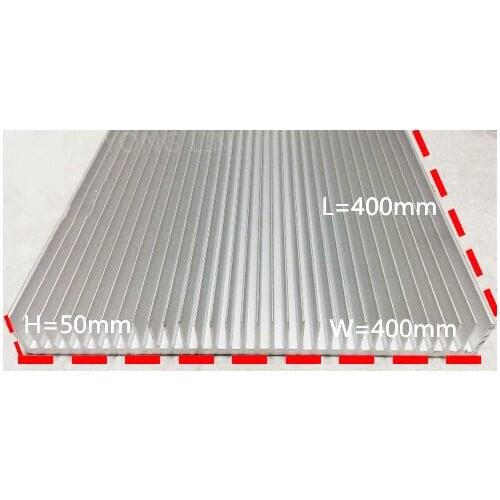 1pcs heat sinks/Industrial power heatsink/400*50-400/Aluminum character/vironmental Aluminum