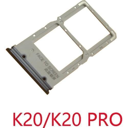 10PCS Original Sim Cards Adapters For Xiaomi Redmi K20 K20 Pro for Mi 9T pro SIM Card Holder Tray Slot Replacement Parts