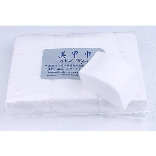 10packs 9000pcs Nail Tools Nail Polish Remover Wipes Nail Art Tips Manicure Nail Clean Wipes Cotton Lint Pads Paper