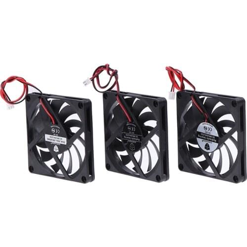 8010 DC Cooling Fan Oily Silent 5V/12V/24V Notebook Brushless Industrial Fan