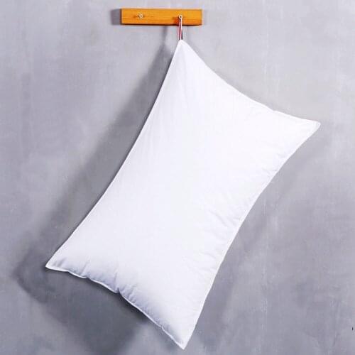 White Pillow Filling Neck Protector Pillow Core for Sleeping Bed Pillow 100% Cotton Cover Cushion Core Inner Home Textiles