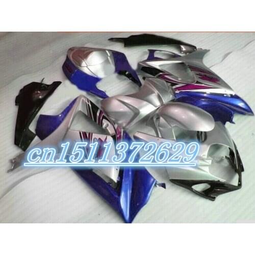 White/blue motorcycle body kit article GSX-R1000 2007 2008 GSX R1000 07-08 K7 for Suzuki fairings GSX-R1000 k7 K8 07 08