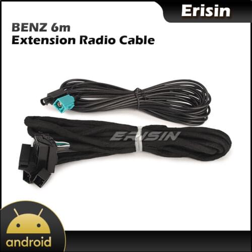 Erisin BZ6M 6M extension harness Fits for BENZ E G CL CLS S Class w211 w463 w219 w215 w220