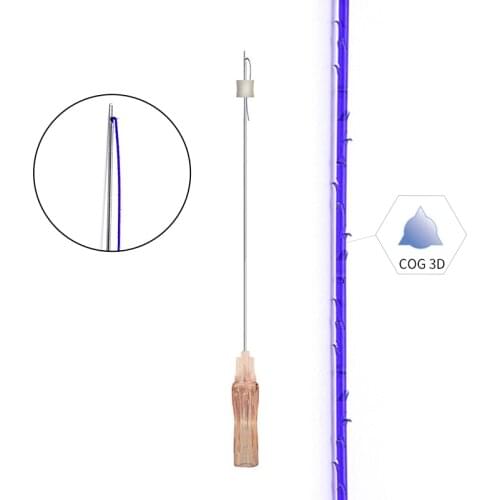 5pcs Korea COG 3D sterile v line absorbable face sharp L W needle lifting pdo for face barbed body lifting pdo thread