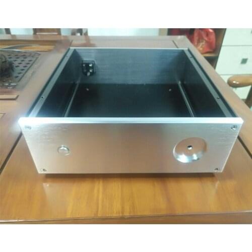 260*92*262mm All-aluminum Power Amplifier Chassis Preamp Case Tube Amplifier Shell Audio Amplifier Box Power Supply Enclosure