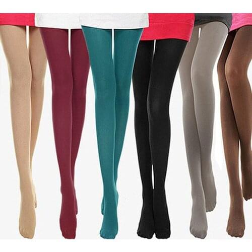 Home&Nest Candy Color Leggings Super Elastic Stockings Autumn Burnish Opaque Leggings Trample Medias De Mujer 2020 New